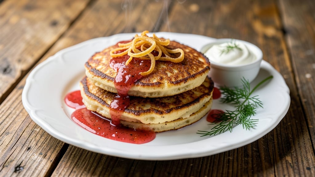 Authentic Polish Potato Pancake Recipe: Crispy Vinegar-Kissed Edges, Fluffy Hearts