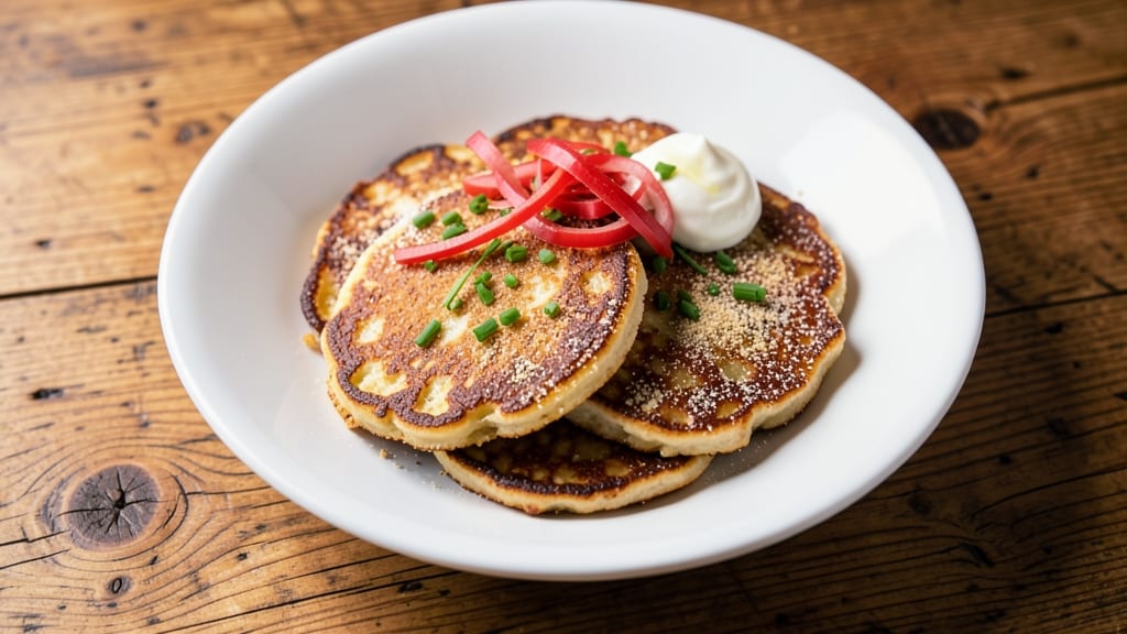 Izzy's Potato Pancake Recipe: Crispy Cornmeal Crusts With Fluffy Centers
