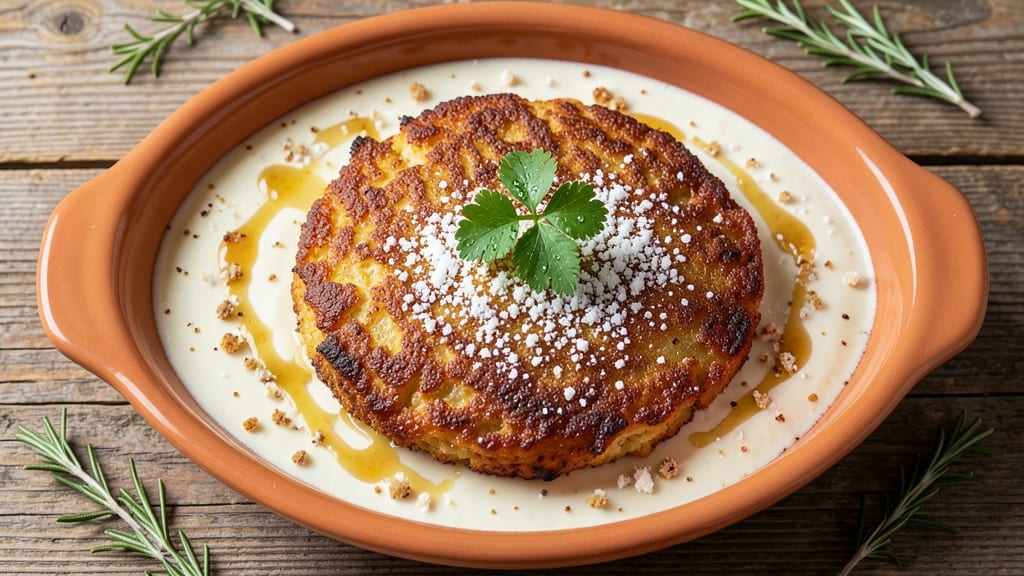 Jamie Oliver's Potato Cake Recipe: Crispy Vinegar-Kissed Wedges With Fluffy Pink Hearts