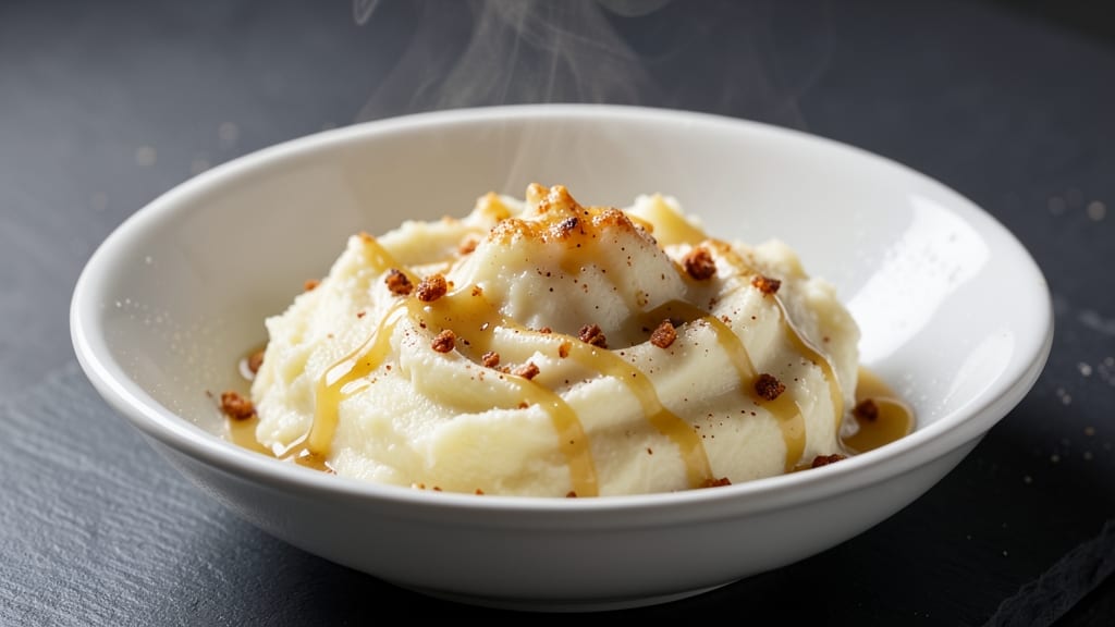 KFC-Style Mashed Potatoes Recipe: Buttery Vinegar Glaze Over Creamy Mayo Magic