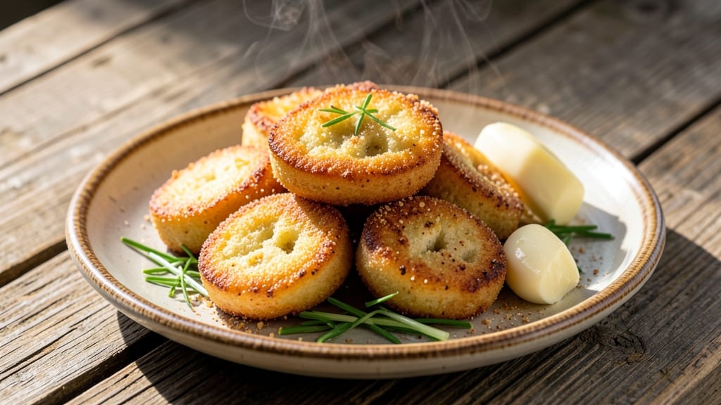 Potato Farls Recipe: Crispy Cornmeal Crowns With Herbed Butter Magic